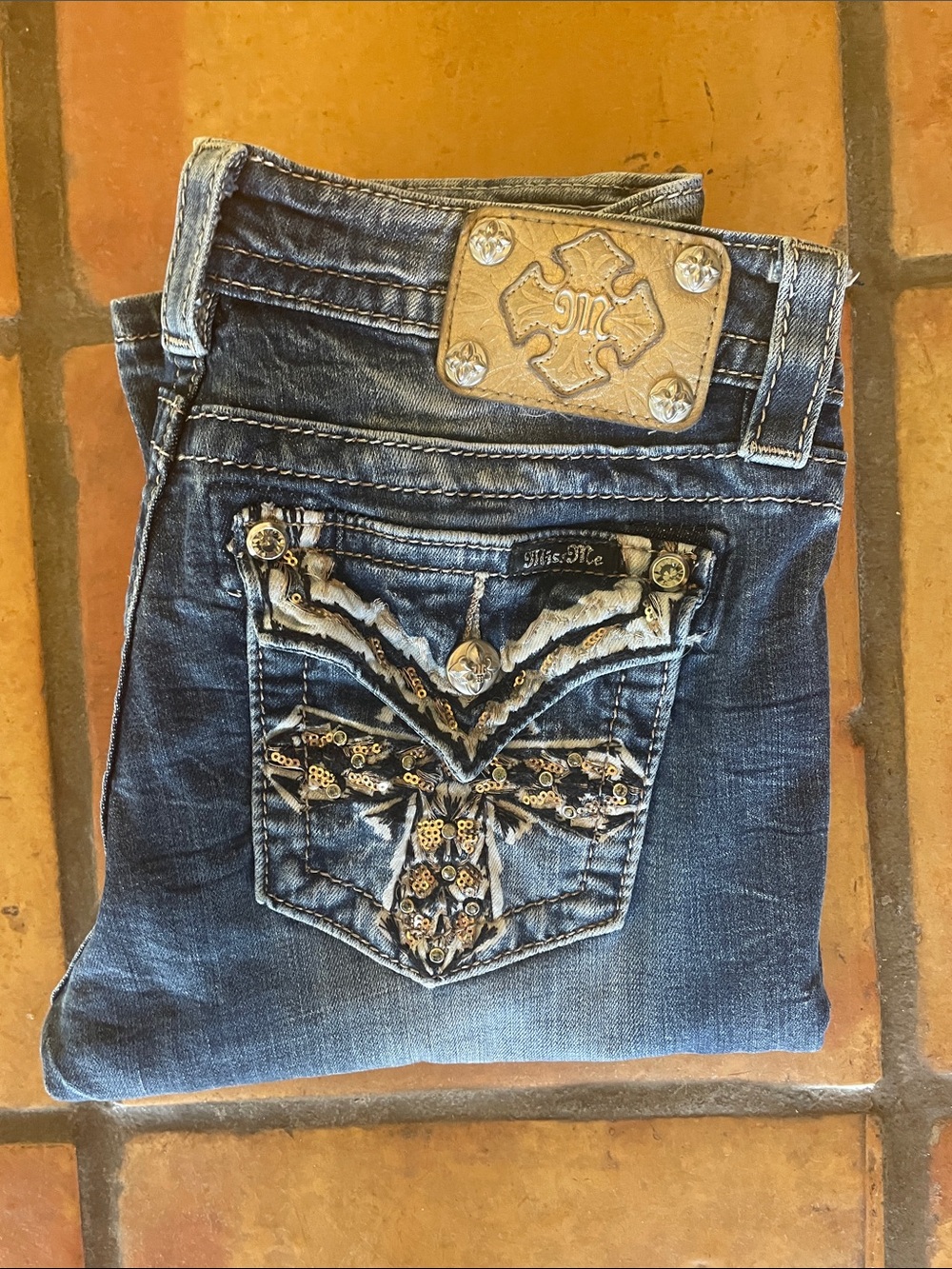 Miss Me Signature Boot Cut Jeans